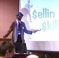 Buford teaches his selling techniques